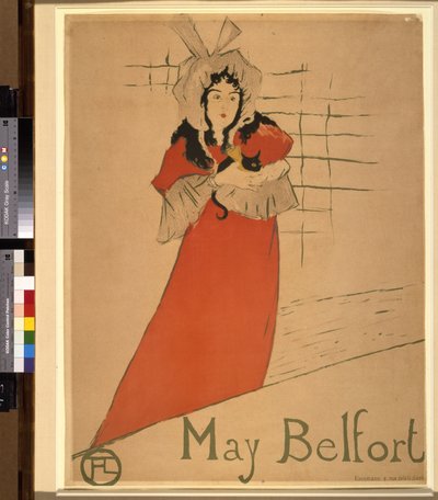 Huonekalut ja erilaiset esineet 1100- ja 1300-luvuilta tekijältä Henri de Toulouse Lautrec