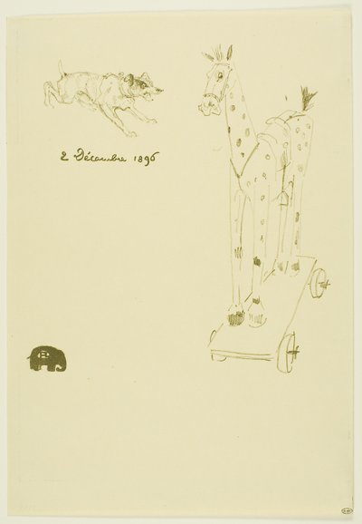 Menu Sylvain tekijältä Henri de Toulouse Lautrec