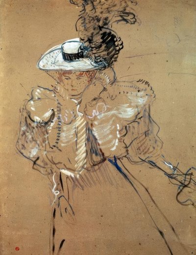 Misia Natanson tekijältä Henri de Toulouse Lautrec