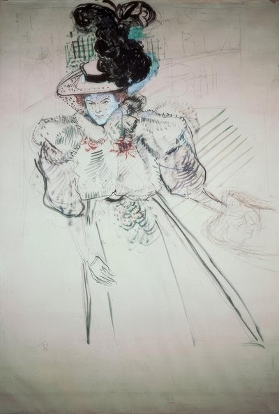 Misia Natanson tekijältä Henri de Toulouse Lautrec