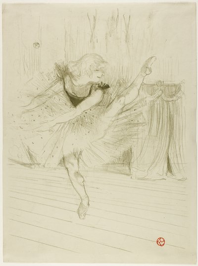 Neiti Ida Heath, englantilainen tanssija tekijältä Henri de Toulouse Lautrec