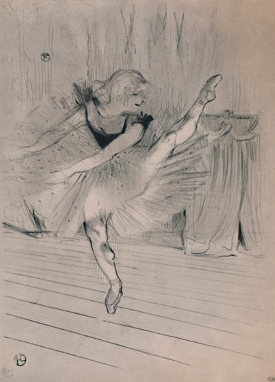 Neiti Ida Heath, englantilainen tanssija, n. 1894, 1946. tekijältä Henri de Toulouse Lautrec