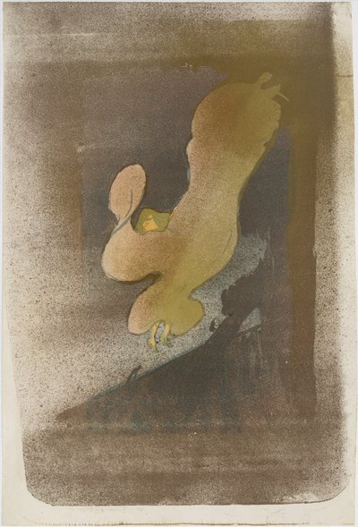 Neiti Loïe Fuller, 1893, 1893. tekijältä Henri de Toulouse Lautrec