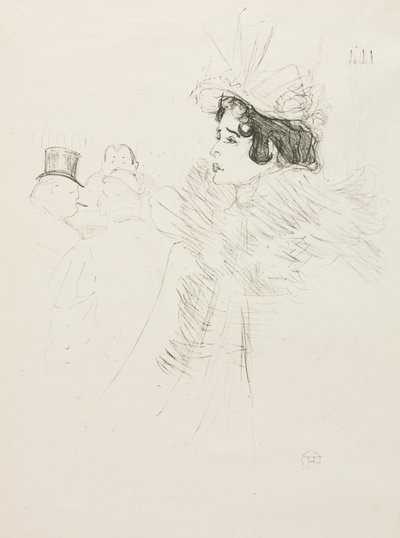Miss May Belfort, 1895. tekijältä Henri de Toulouse Lautrec