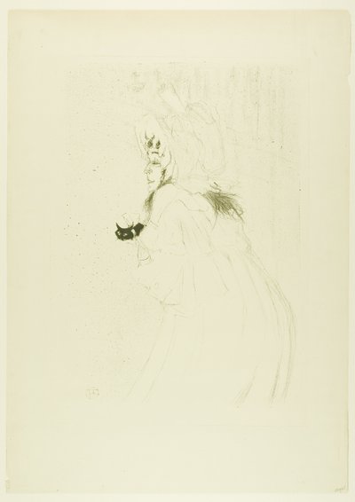 Neiti May Belfort kumartaa tekijältä Henri de Toulouse Lautrec