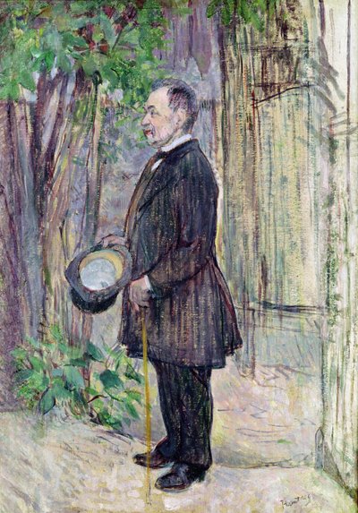 Monsieur Henry Dihau, 1891 tekijältä Henri de Toulouse Lautrec
