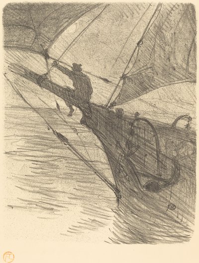 Oceano Nox, 1895. tekijältä Henri de Toulouse Lautrec