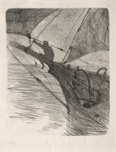 Oceano Nox, 1895. tekijältä Henri de Toulouse Lautrec