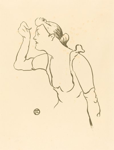 Paula Brebion tekijältä Henri de Toulouse Lautrec