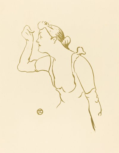 Paula Brebion, 1893. tekijältä Henri de Toulouse Lautrec