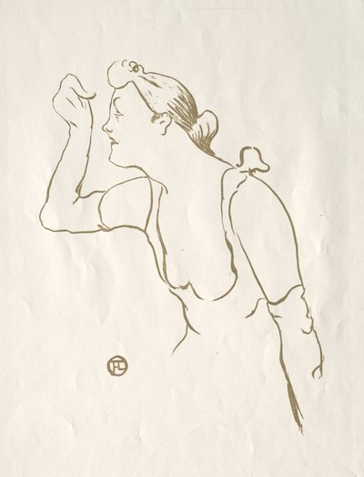 Paula Brebion, 1893. tekijältä Henri de Toulouse Lautrec