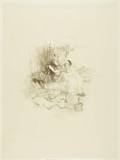 Piknikki tekijältä Henri de Toulouse Lautrec