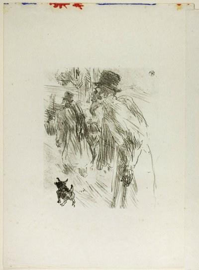 Puolan juutalaiset, Carlsbad, Siinain juurella tekijältä Henri de Toulouse Lautrec