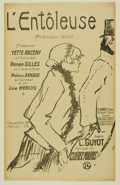 Huono Street Walker! tekijältä Henri de Toulouse Lautrec