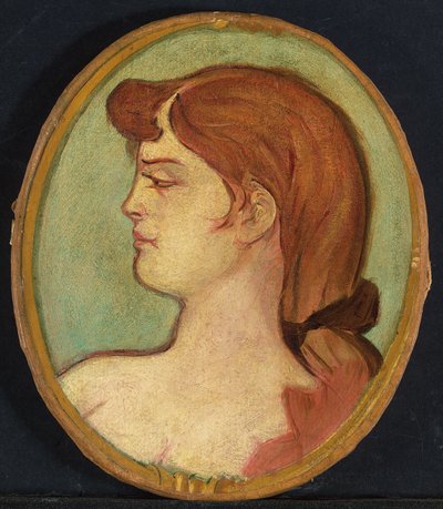 Naisen muotokuva Rue d"Amboisen talosta, 1892 tekijältä Henri de Toulouse Lautrec