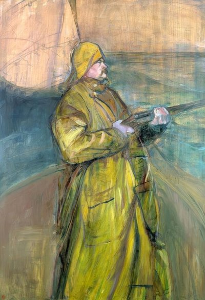 Maurice Joyantin muotokuva Sommen lahdella tekijältä Henri de Toulouse Lautrec
