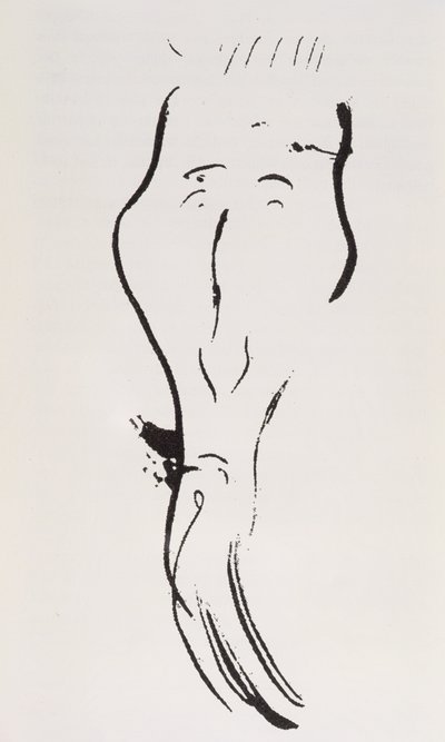 Félix Fénéonin muotokuva, 1896 tekijältä Henri de Toulouse Lautrec
