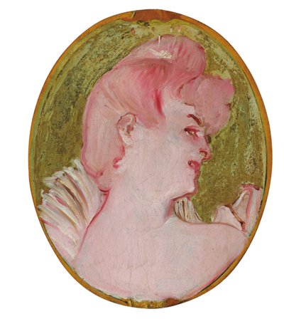 Porträt einer Frau von Henri de Toulouse Lautrec