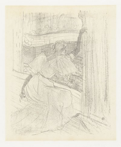 Näyttelijänäyttelijä Yvette Guilbert on tehnyt julkaisun Yvette Guilbert tervehtii yleisöä Yvette Guilbert: Englantilainen sarja (sarjan nimi) tekijältä Henri de Toulouse Lautrec