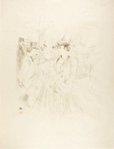 Promenade tekijältä Henri de Toulouse Lautrec