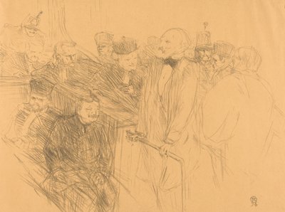 Ribotin laskeutuminen tekijältä Henri de Toulouse Lautrec