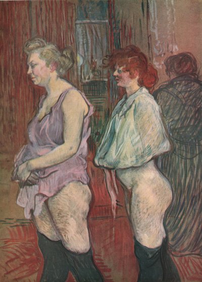 "Rue des Moulins", 1894, 1952. tekijältä Henri de Toulouse Lautrec