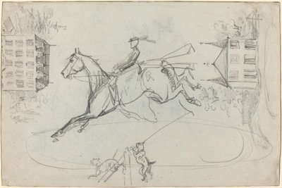 Sheet of Sketches, c. 1881. tekijältä Henri de Toulouse Lautrec