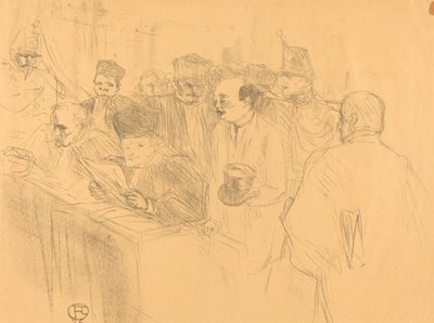 Soudais Deposition Soudais Deposition, 1896. tekijältä Henri de Toulouse Lautrec