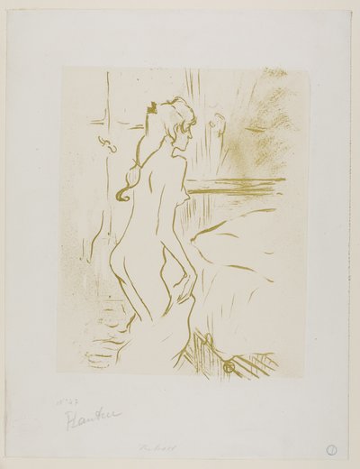 Tutkimus naisesta tekijältä Henri de Toulouse Lautrec