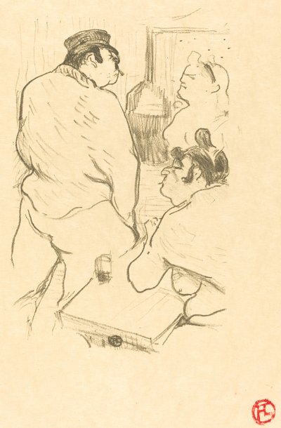 Grenellen terroria tekijältä Henri de Toulouse Lautrec