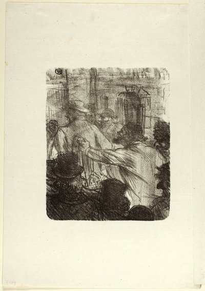 Tekstiilimarkkinat, Krakova, Au Pied du Sinaïsta tekijältä Henri de Toulouse-Lautrec