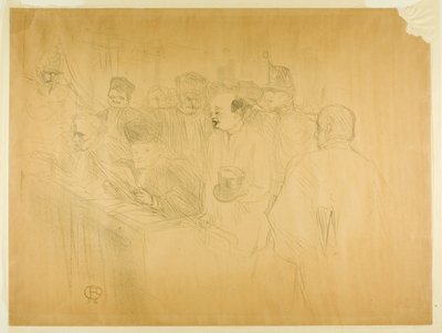 The Arton Trial (tercera placa) finlandès tekijältä Henri de Toulouse-Lautrec