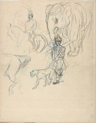 Rajah-kortege tekijältä Henri de Toulouse Lautrec