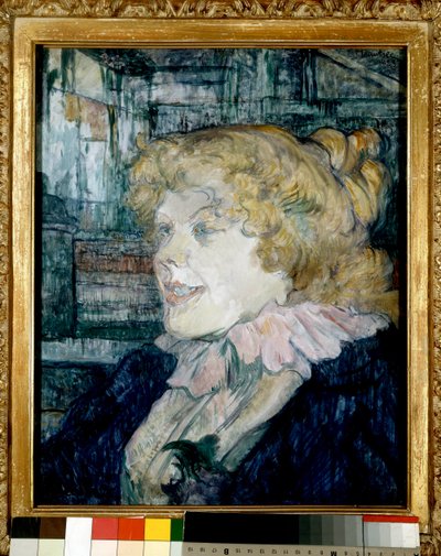 Englantilainen tähti Havrissa (Neiti Doly). Henri de Toulouse-Lautrecin (1864-1901) maalaus. Himmeä. 0,41 x 0,32. 1899. Albi, Musee Toulouse Lautrec tekijältä Henri de Toulouse Lautrec