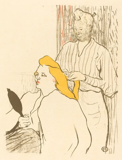 The Hairdresser - Ohjelma Théâtre Librelle tekijältä Henri de Toulouse Lautrec