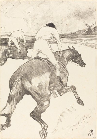Jockey (Le jockey) tekijältä Henri de Toulouse Lautrec