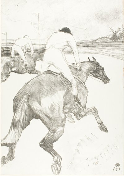 Jockey tekijältä Henri de Toulouse-Lautrec