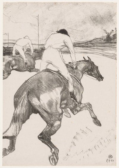 Jockey tekijältä Henri de Toulouse-Lautrec