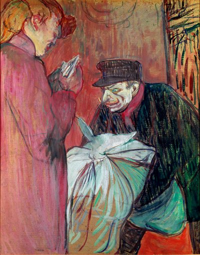 Talon Pesula. Henri de Toulouse-Lautrecin maalaus (Toulouse Lautrec tekijältä Henri de Toulouse Lautrec
