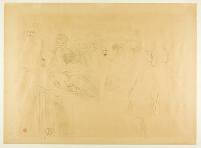 Lebaudyn oikeudenkäynti, Mademoiselle Marsy todistaa tekijältä Henri de Toulouse-Lautrec