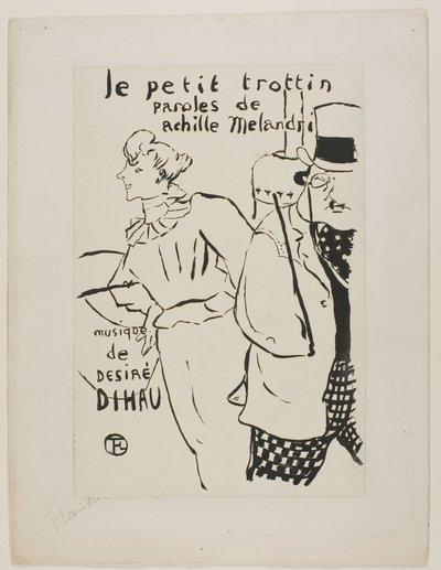Pieni Erotyttö tekijältä Henri de Toulouse-Lautrec