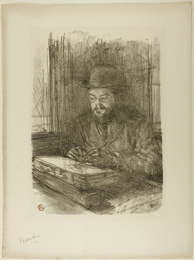 Kaivertajamestari Adolphe Albert tekijältä Henri de Toulouse Lautrec