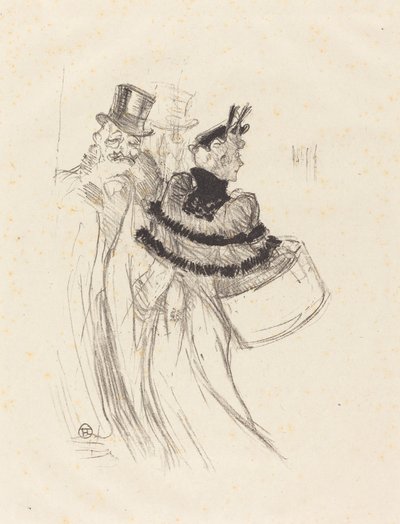 Vanhat herrat tekijältä Henri de Toulouse Lautrec