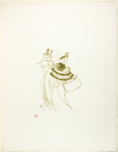 aVanhat herrat tekijältä Henri de Toulouse-Lautrec