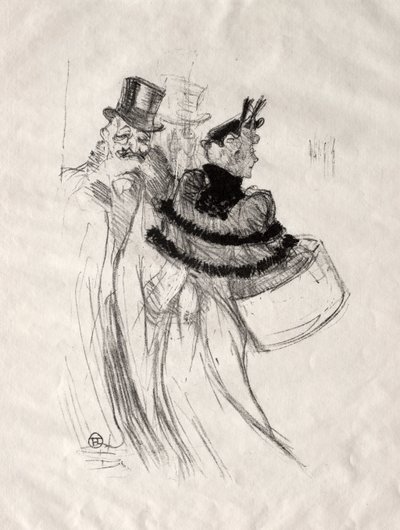 Vanhat herrat tekijältä Henri de Toulouse Lautrec