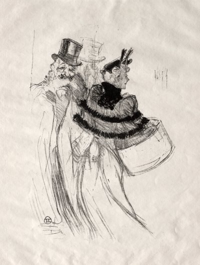 Vanhat herrat, 1894. tekijältä Henri de Toulouse Lautrec