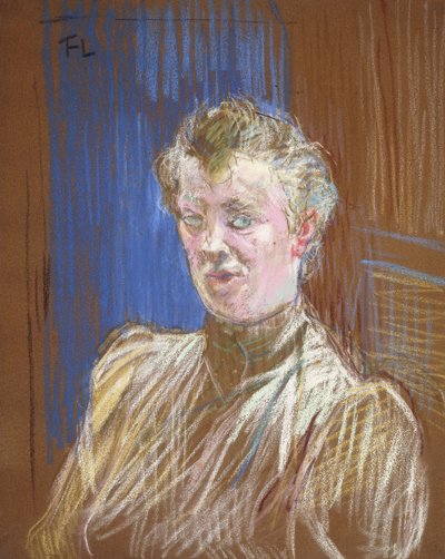 Kivinen Gabrielle; Kivinen Gabrielle, 1893 tekijältä Henri de Toulouse Lautrec