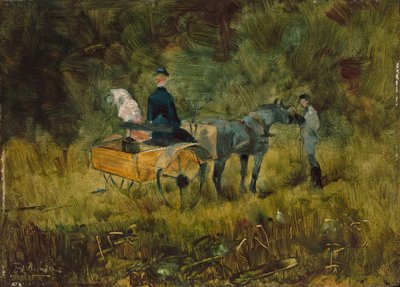 The Trap, 1880. tekijältä Henri de Toulouse Lautrec