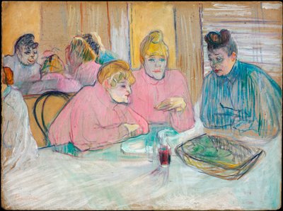 Nämä naiset ruokasalissa, 1893-94 tekijältä Henri de Toulouse Lautrec