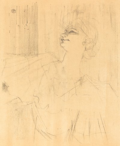 Menilmontantille Bruantista Ménilmontantille, Bruantista, 1898. tekijältä Henri de Toulouse Lautrec